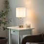 Deva table lamp fabric iron 1-light 1