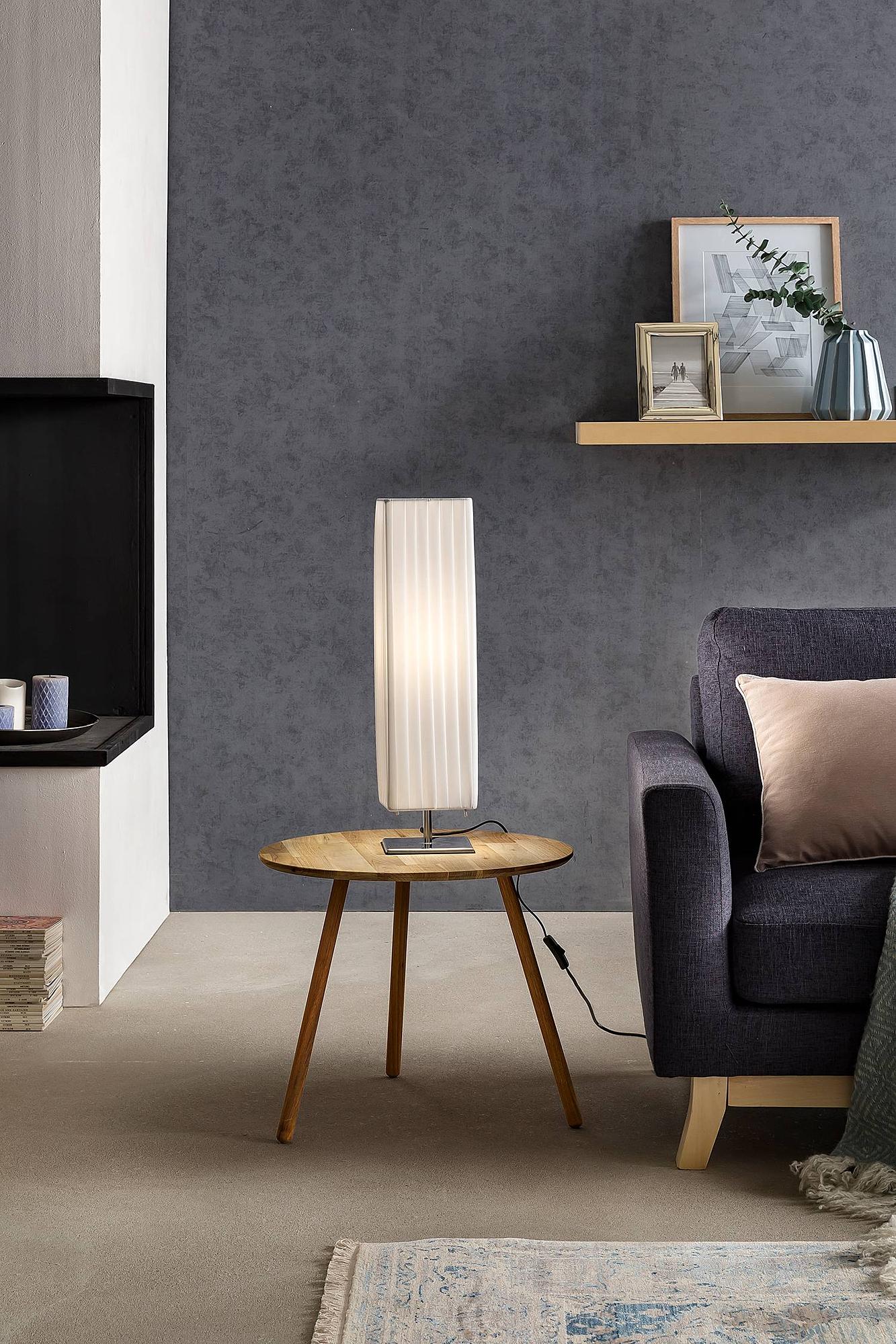 Villena I Table lamp PVC stainless steel 1-light 2