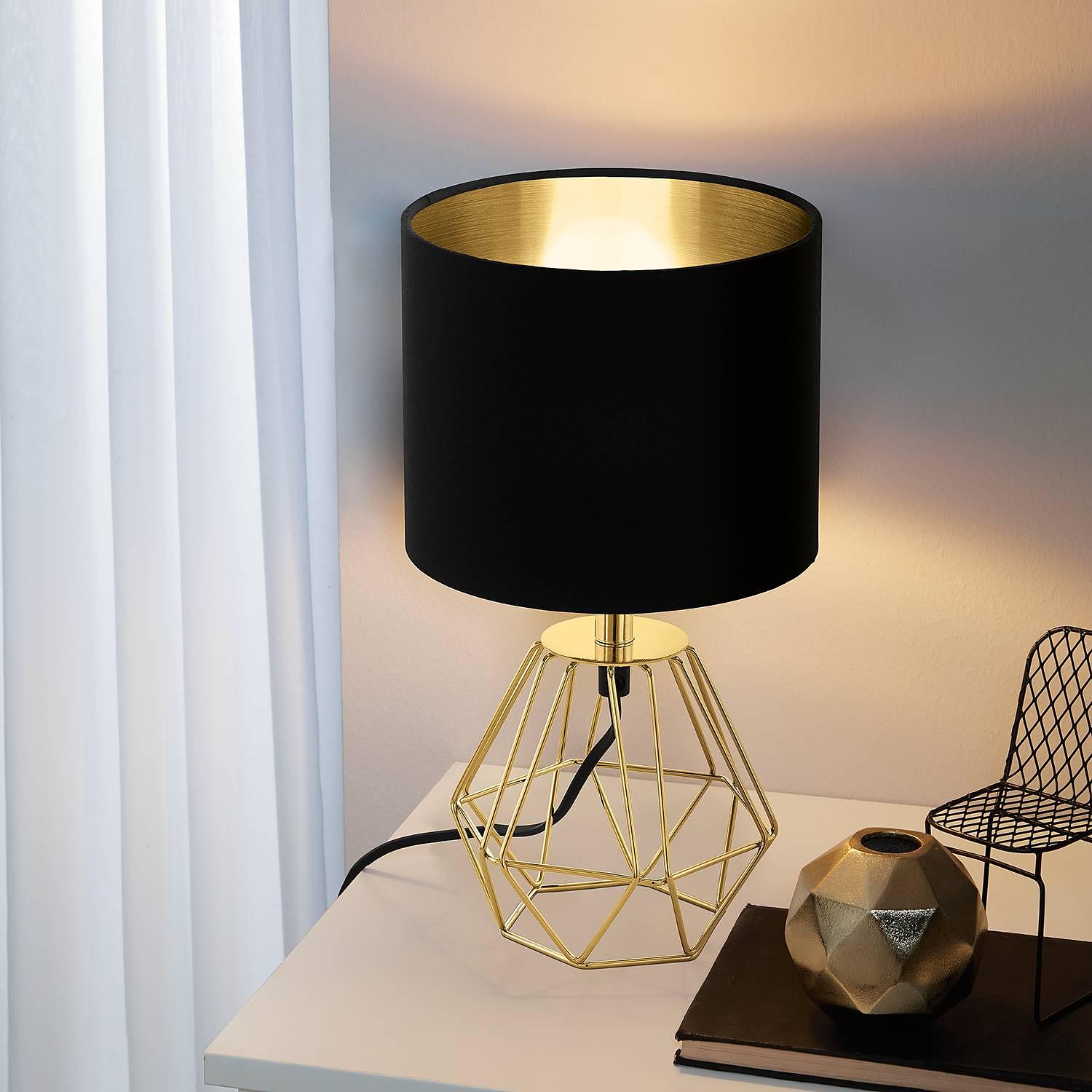 Carlton I Table Lamp Mixed Fabric Steel 1-light 1