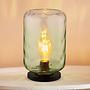 Darina Table Lamp Frosted Glass Iron 1-Light 0