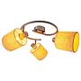 Maron Round Ceiling Light 3-flame 2