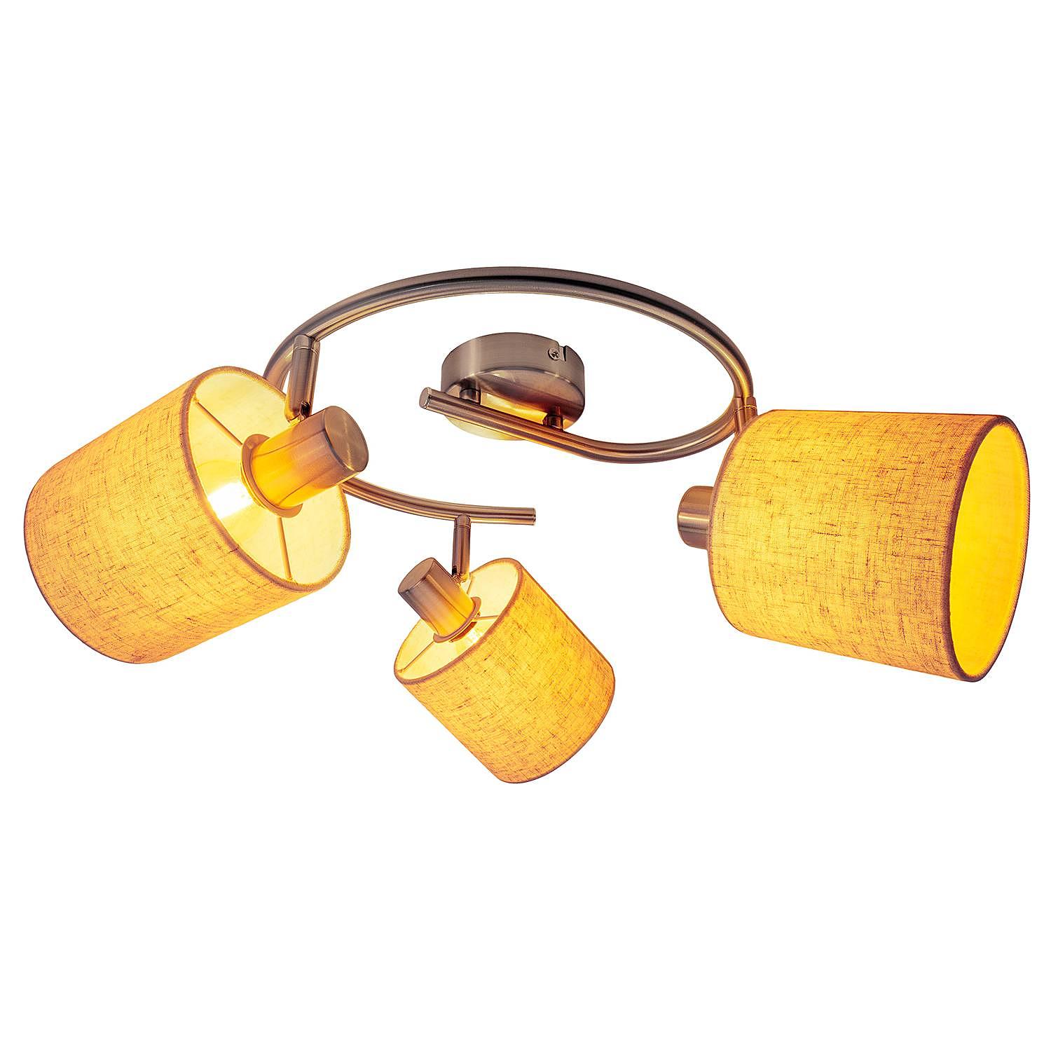 Maron Round Ceiling Light 3-flame 2