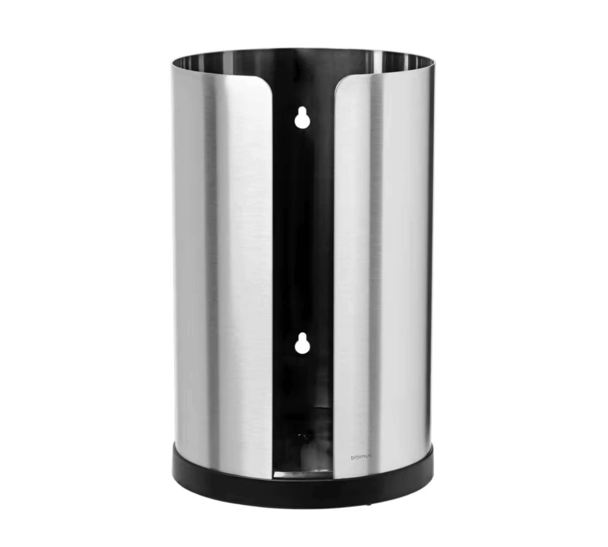 Nexio toilet roll holder stainless steel matte 22 x 13.8 cm 68410 1