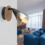 Mubby Wall Lamp Colored Glass Iron 1-light 2