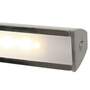 LED-Wandleuchte 1-flammig Metall Kunststoff Silber 6