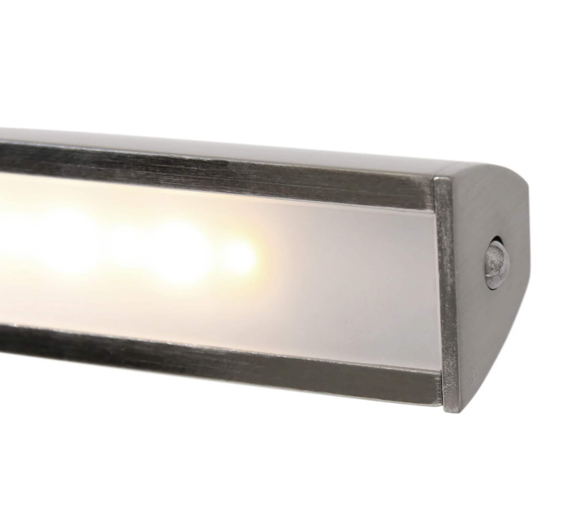 LED-Wandleuchte 1-flammig Metall Kunststoff Silber 6