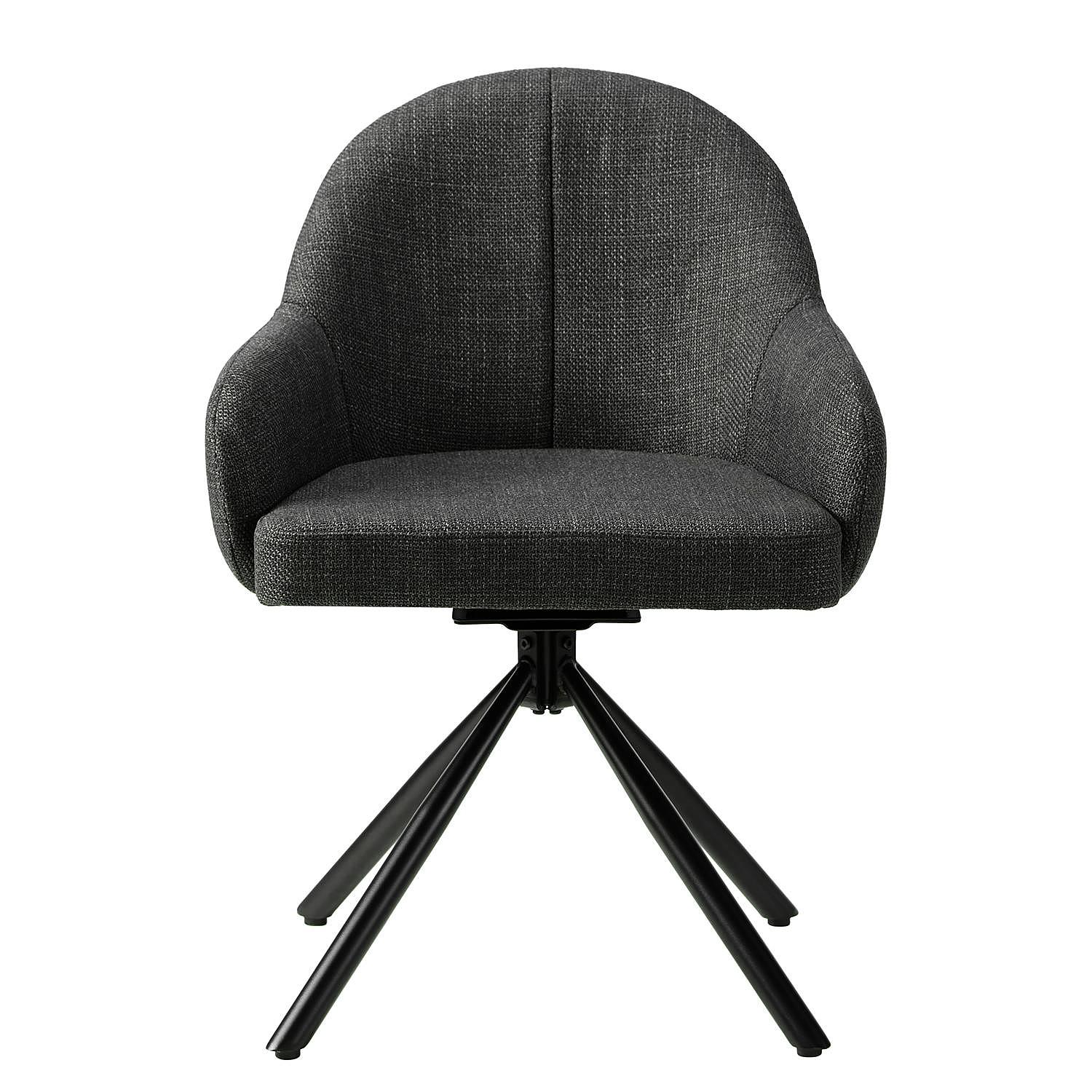 Scebel Swiveling Armchair Anthracite 4