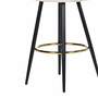 Bar stool Velvet Metal Cream 7