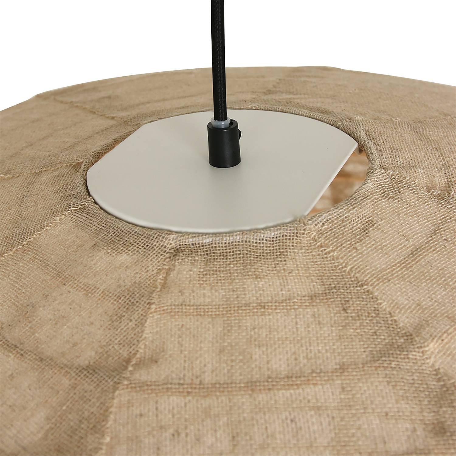 Bangalore II Pendant Lamp Mixed Fabric Iron Single-flame 2
