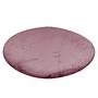 Shaggy rug Rabbit Light Pink Ø 120cm 3