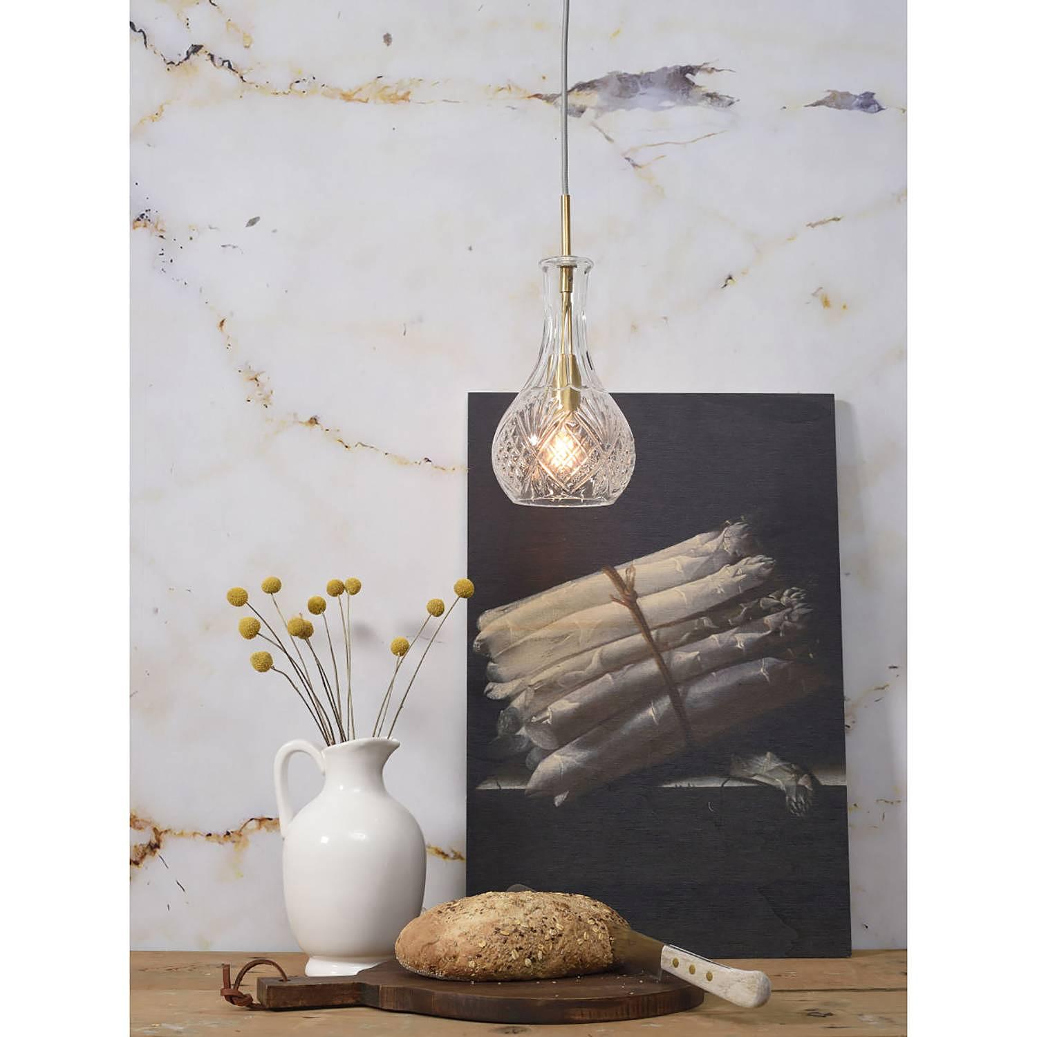 Pendant lamp Brussels II Transparent 3
