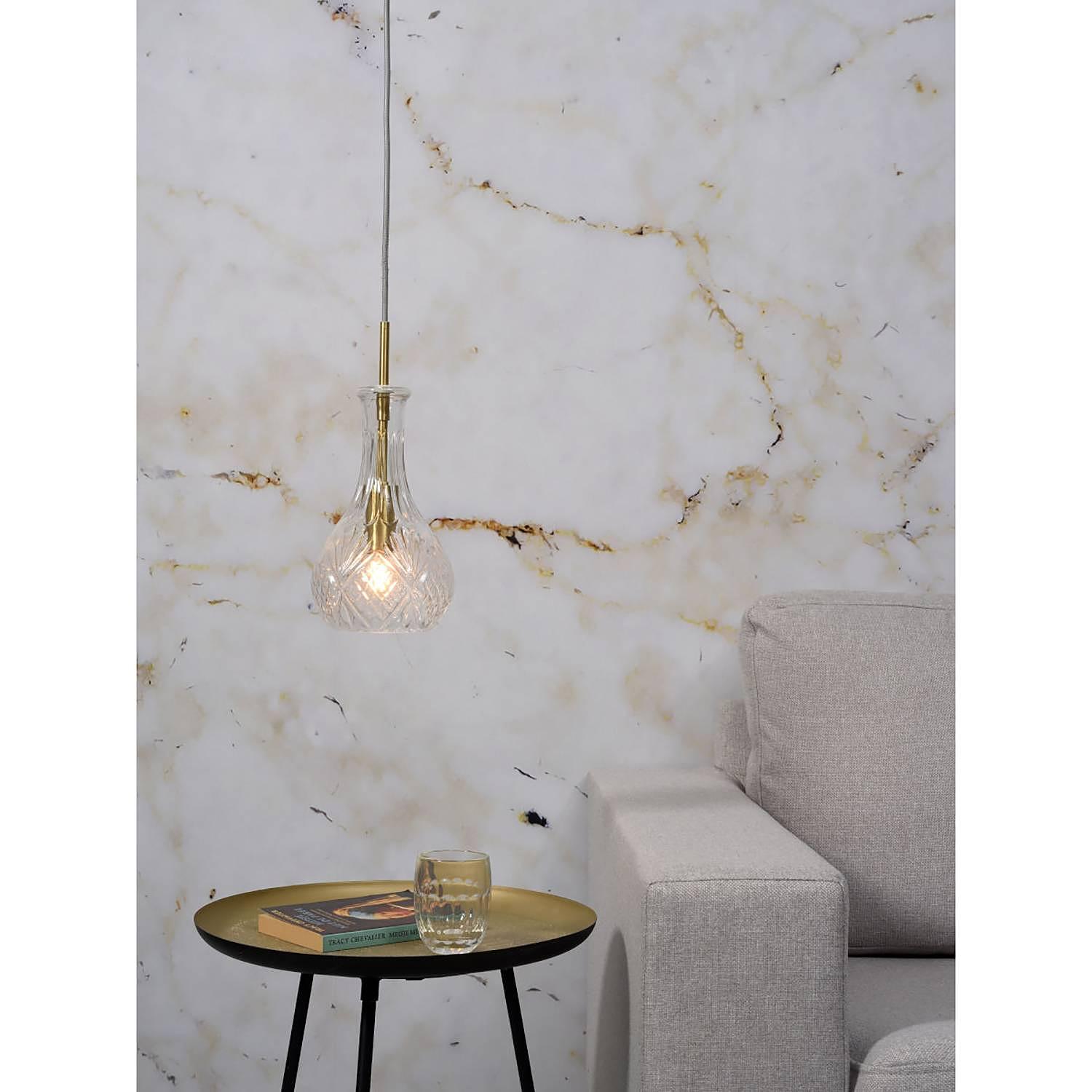 Pendant lamp Brussels II Transparent 2
