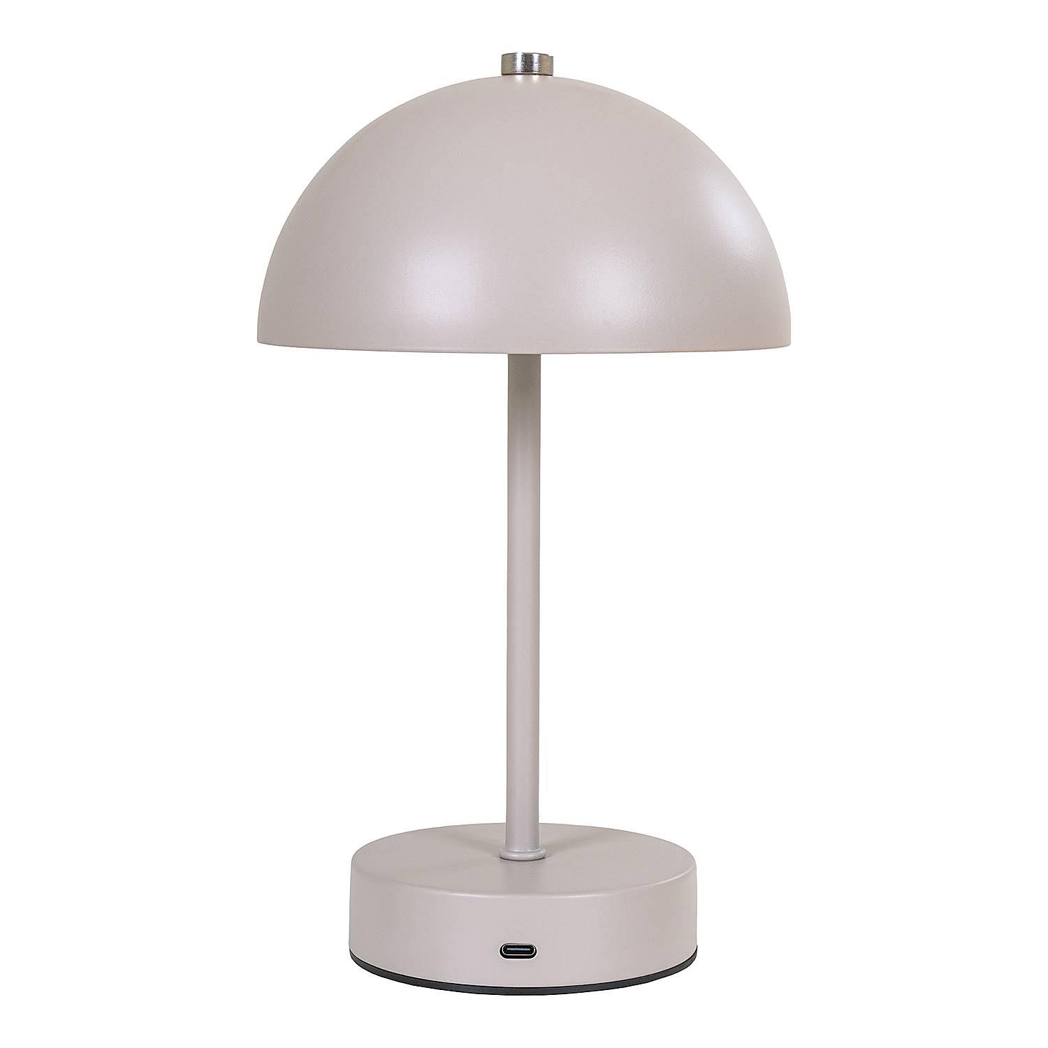 Table lamp Maliwarra steel 1-flame sand 4