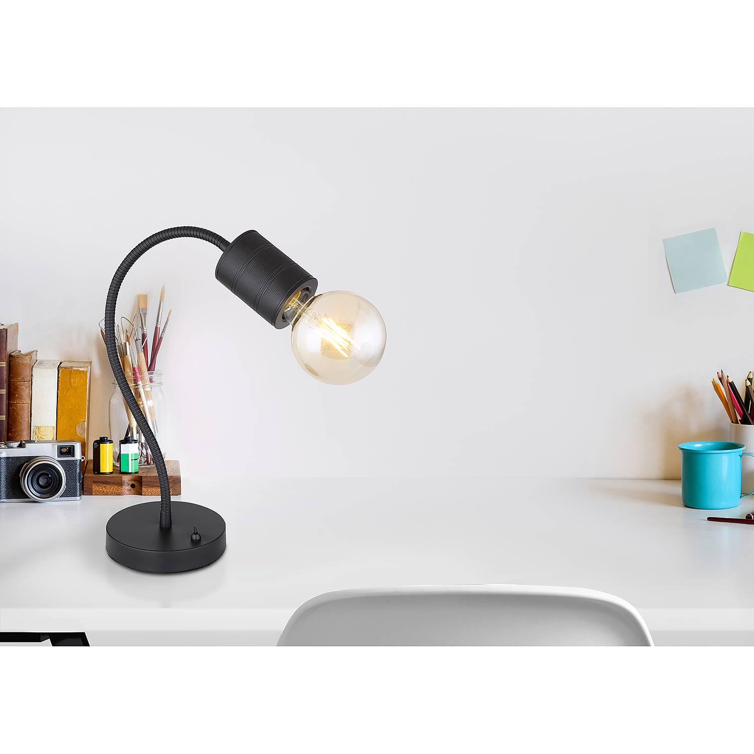 Hermine table lamp iron 1-light 1