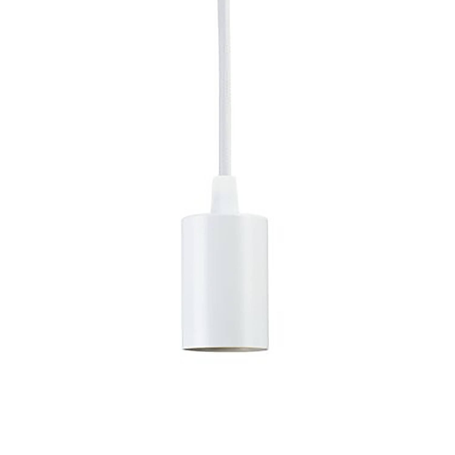 Ravi Pendelleuchte Aluminium Weiß 1-flammig 0