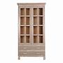 Display cabinet Oak 1980s 0
