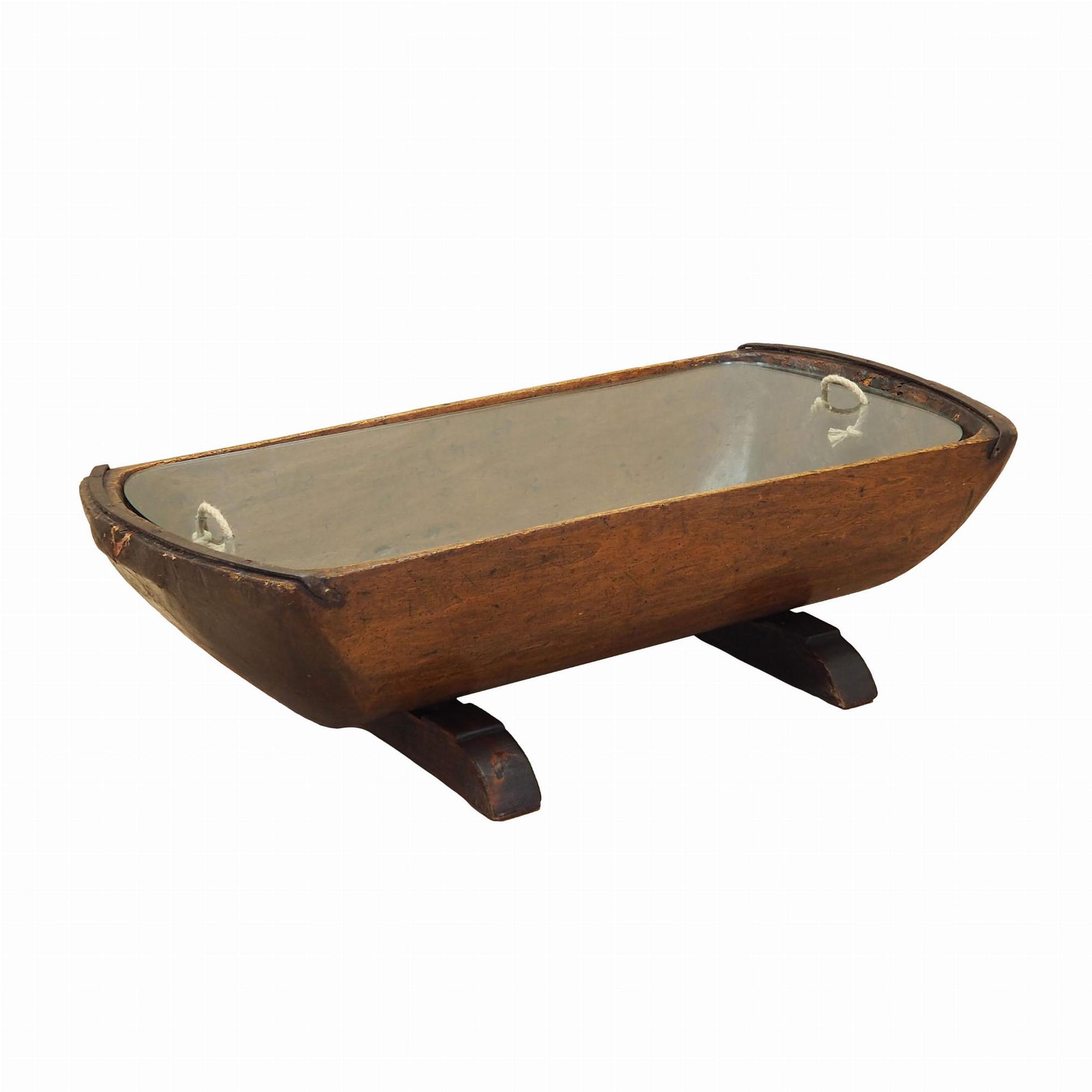 Coffee table Pine wood 1960s 0