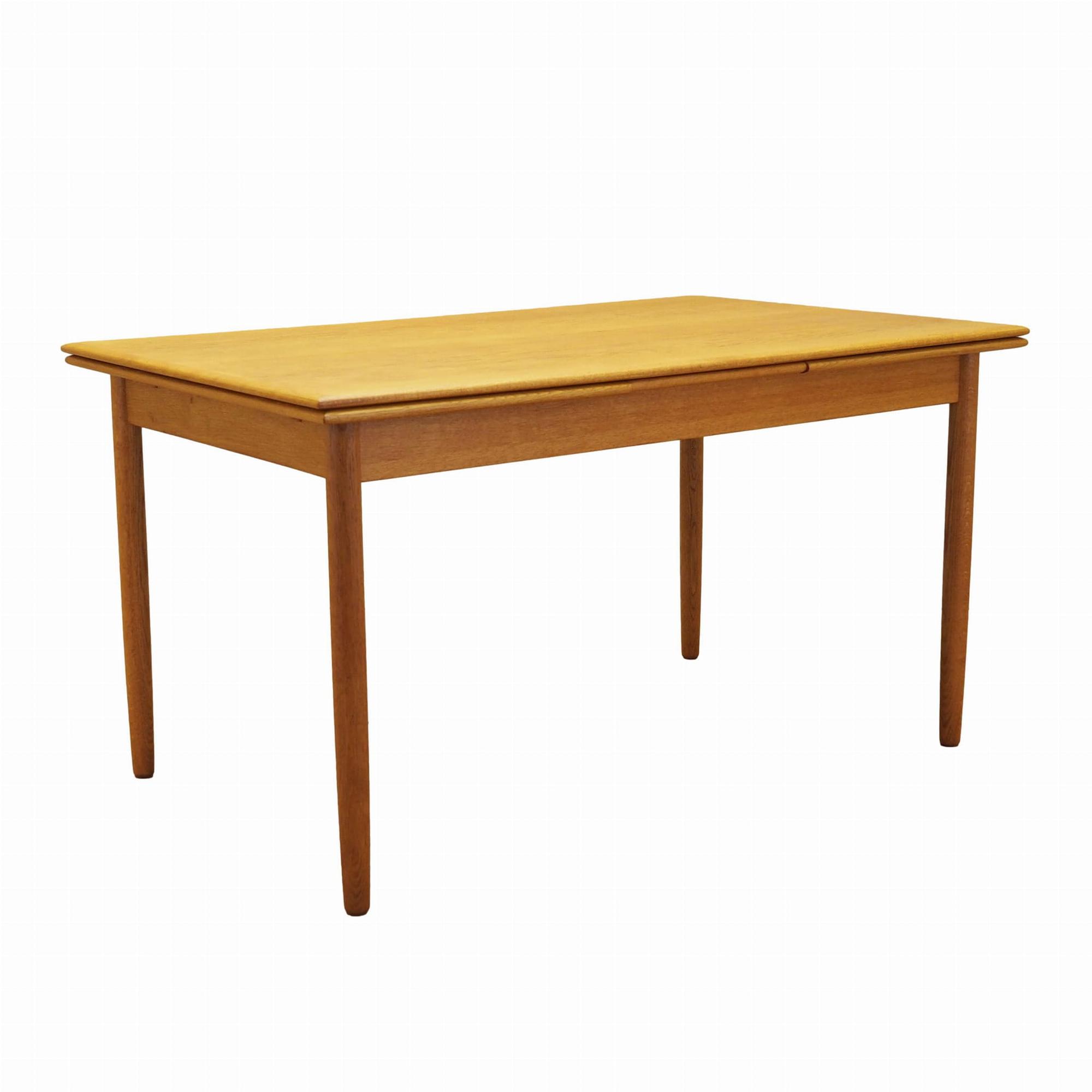 Dining table ash wood 1970s 0