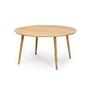 Hubert Couchtisch Holz Oak  Ø 90cm  0