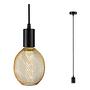 Ravi Pendant Lamp Aluminum Black 1-light 3