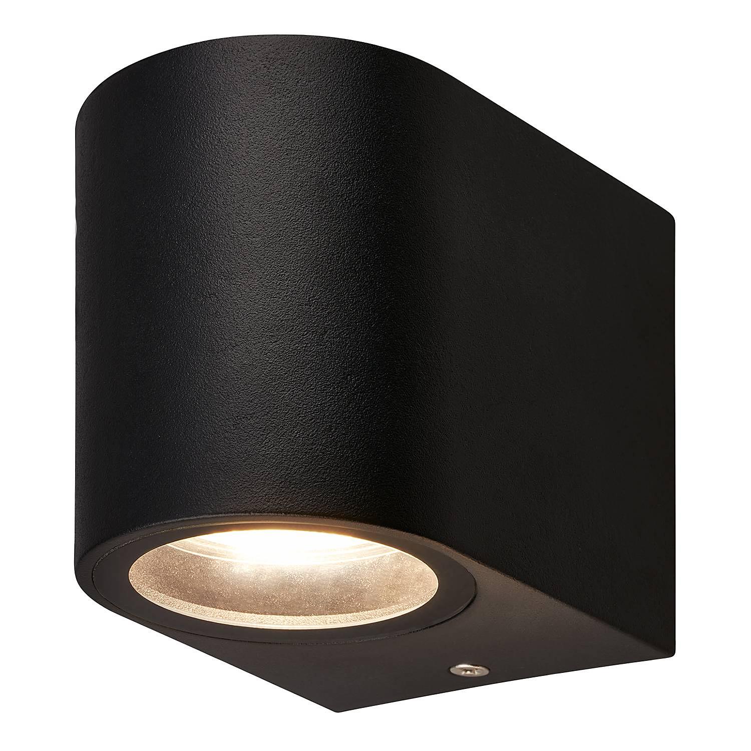 Kjos Wall Lamp Plastic Black 1-bulb 0