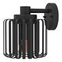 Wall lamp Selinus Steel / Glass 1-light 0