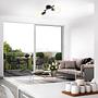 Pearl I Ceiling Lamp Iron 2-bulb 1