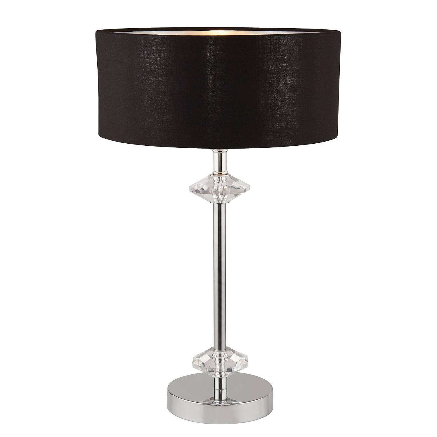 New Orleans Table Lamp Blended fabric Steel Single-flame 0