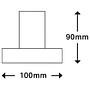 Teepu Table Lamp Iron Single-Flame 2