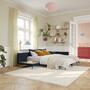 Vivica Schlafsofa Récamiere Links Velours Matt Beige 8