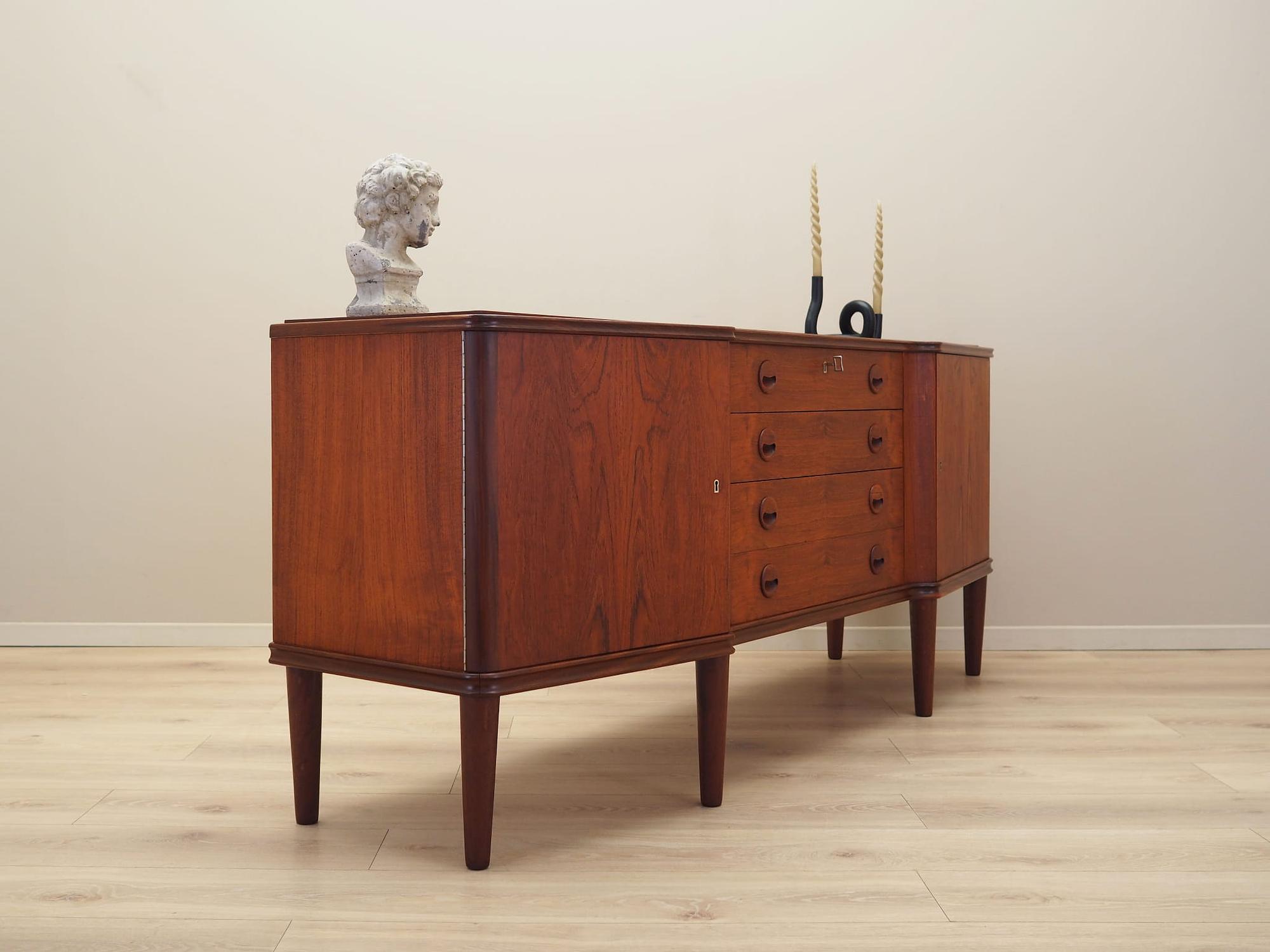 Credenza in legno di teak anni '60 5