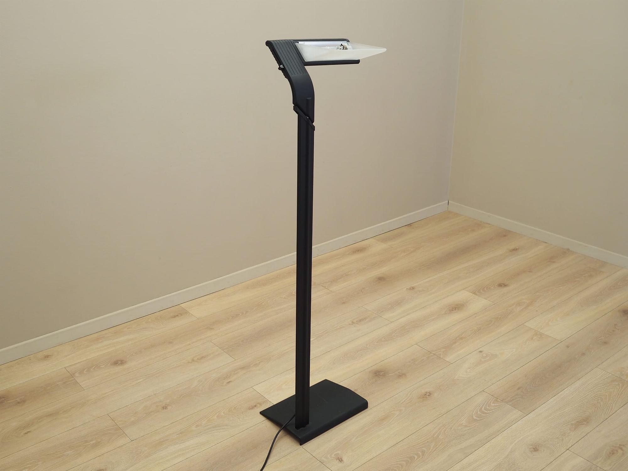 Floor lamp metal glass 1990s 2