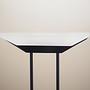 Floor lamp Metal Glass 1970s 3