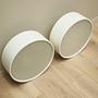 2x Wall lamp metal 1990s 2