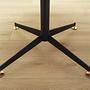Dining table Teak wood 1970s 120cm 7