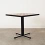 Chessboard Wood Brown 1970s 2