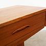 Lowboard Teak wood 1960s 9