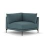 Vincent 1-Sitzer Modul Links Forest Dust Blue 0