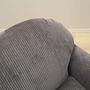 Armchair Velvet Grey 1980s 9