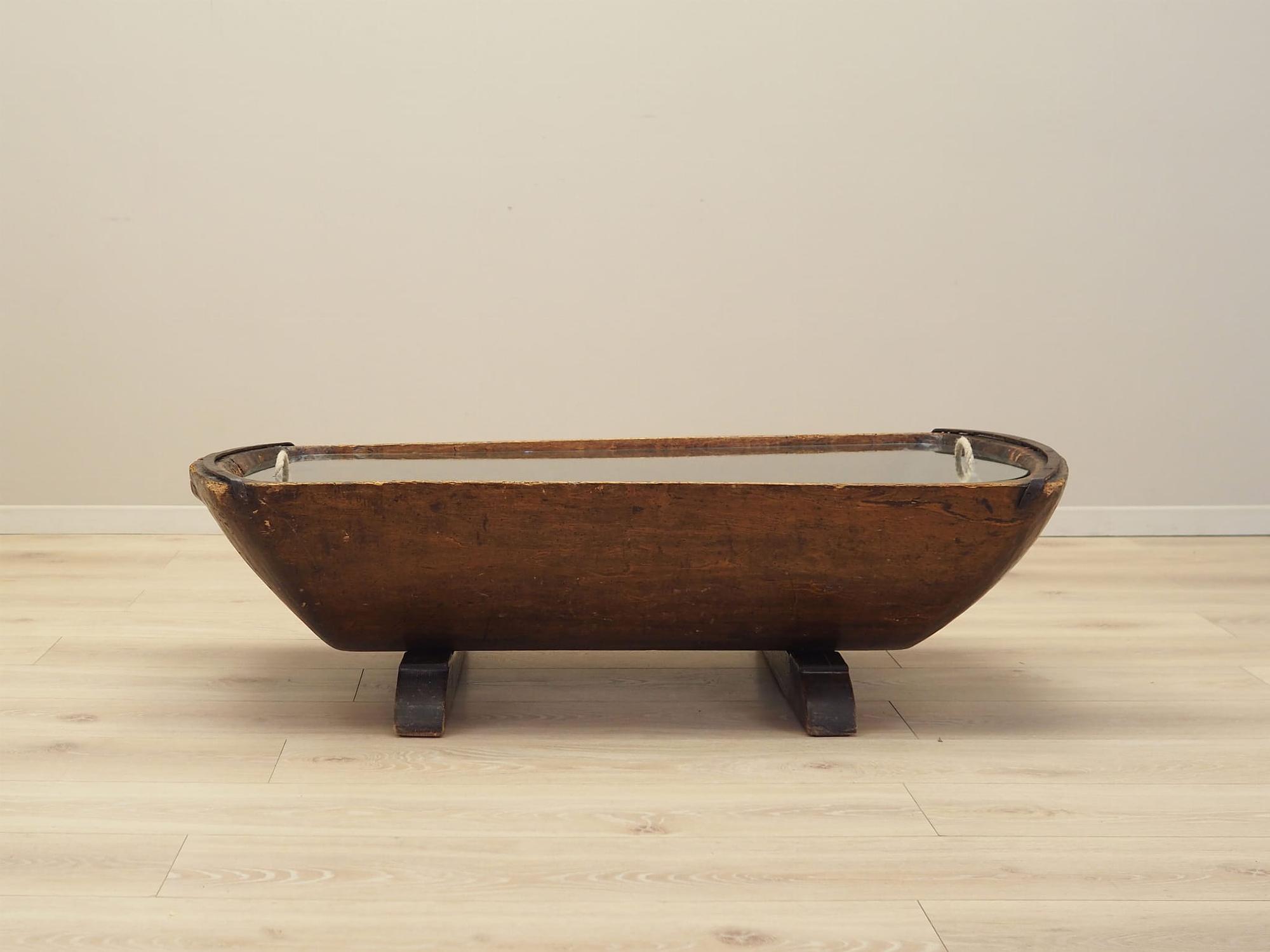 Couchtisch Kiefernholz 1960er Jahre 5