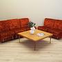 Mahogany Tisch 1970 Jahre 1