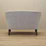 2-seater sofa, blended fabric, white, 1960s 7