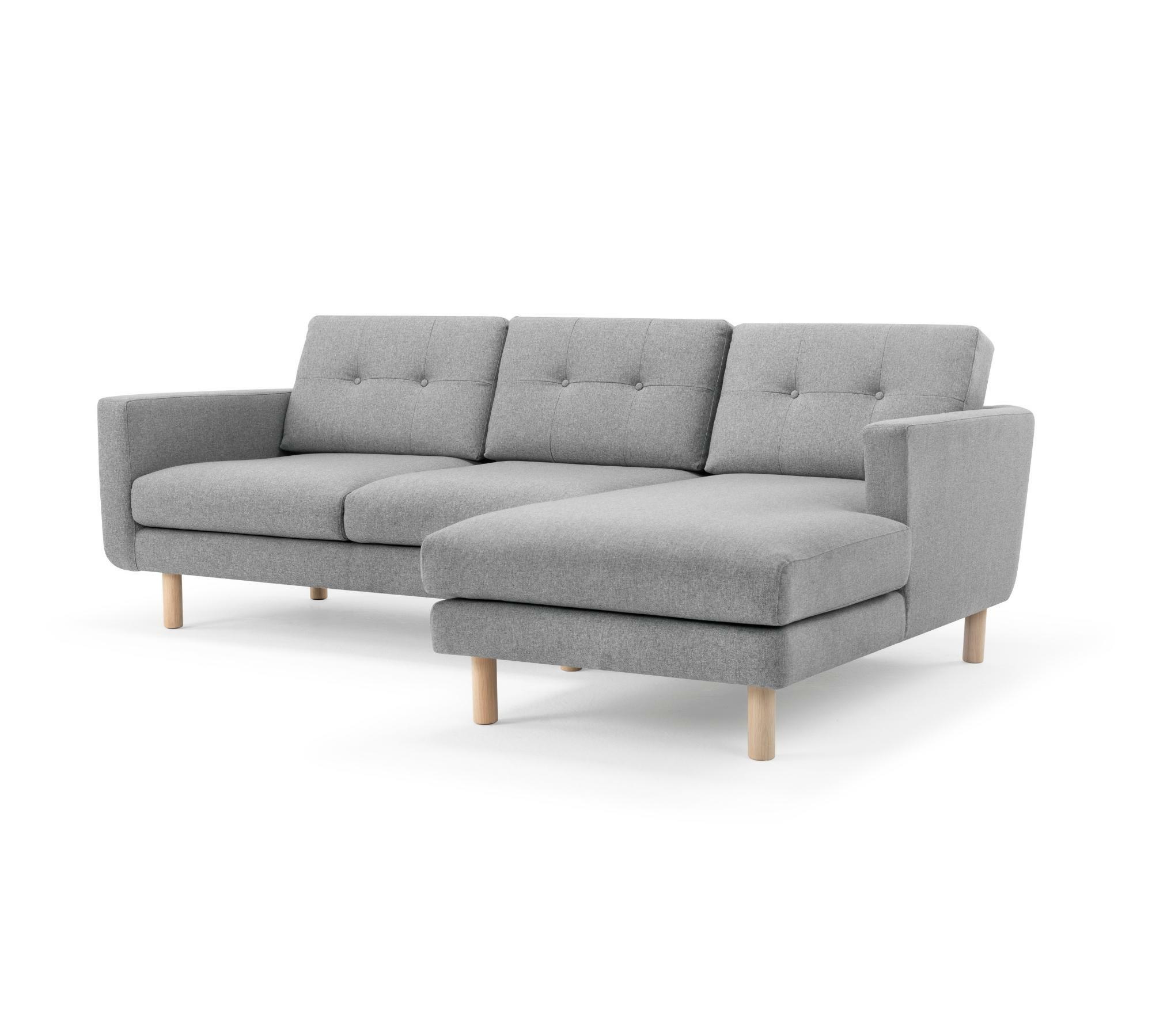 Conrad Ecksofas Récamiere Rechts Grau 0