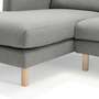 Conrad Ecksofas Récamiere Rechts Grau 3