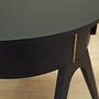 Side table wood brown 1970s 9