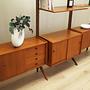 Ergo Regal-System Teakholz 1960er Jahre 6
