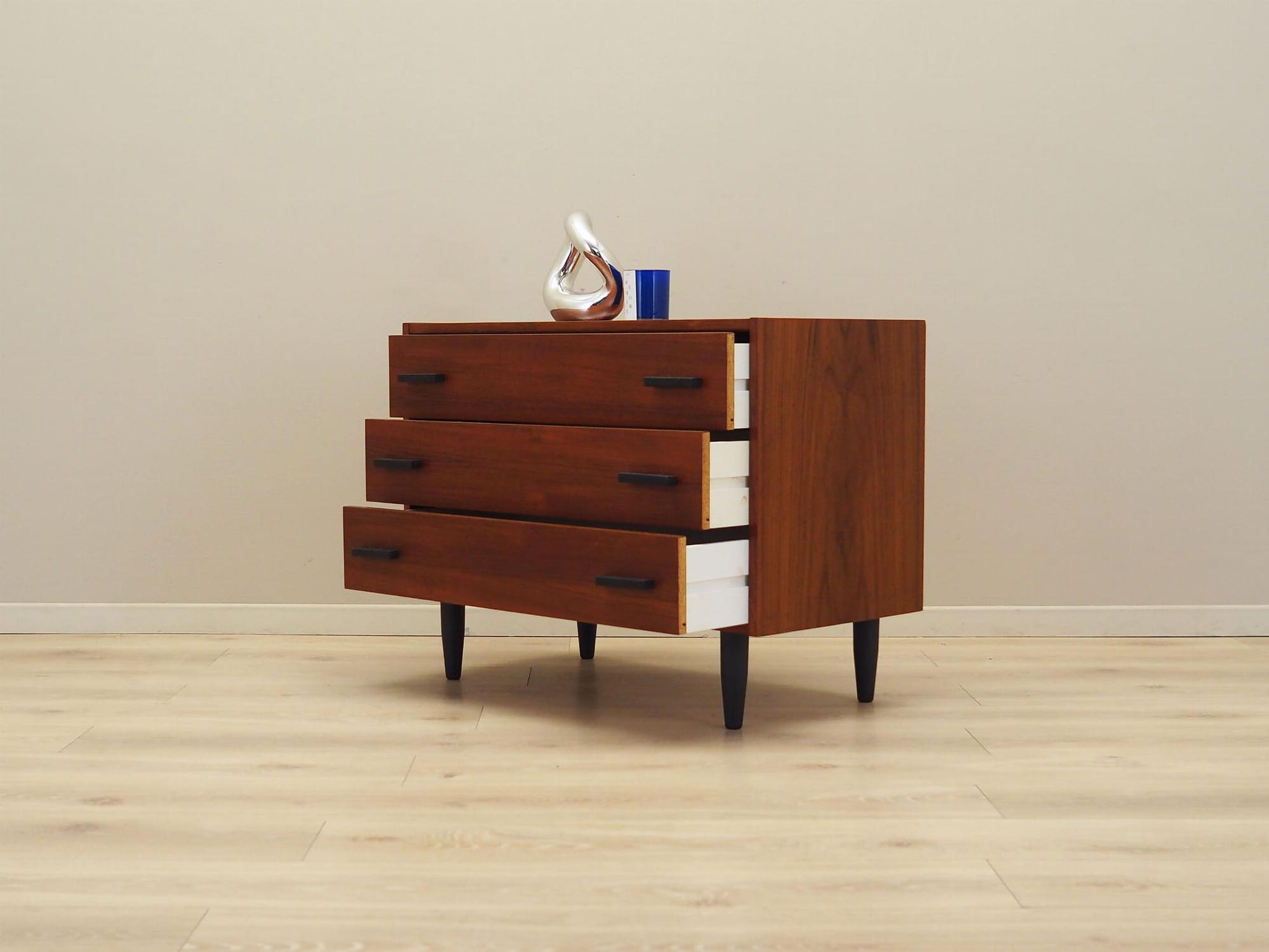 Cassettiera in teak anni '80 3