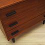 Cassettiera in teak anni '80 9