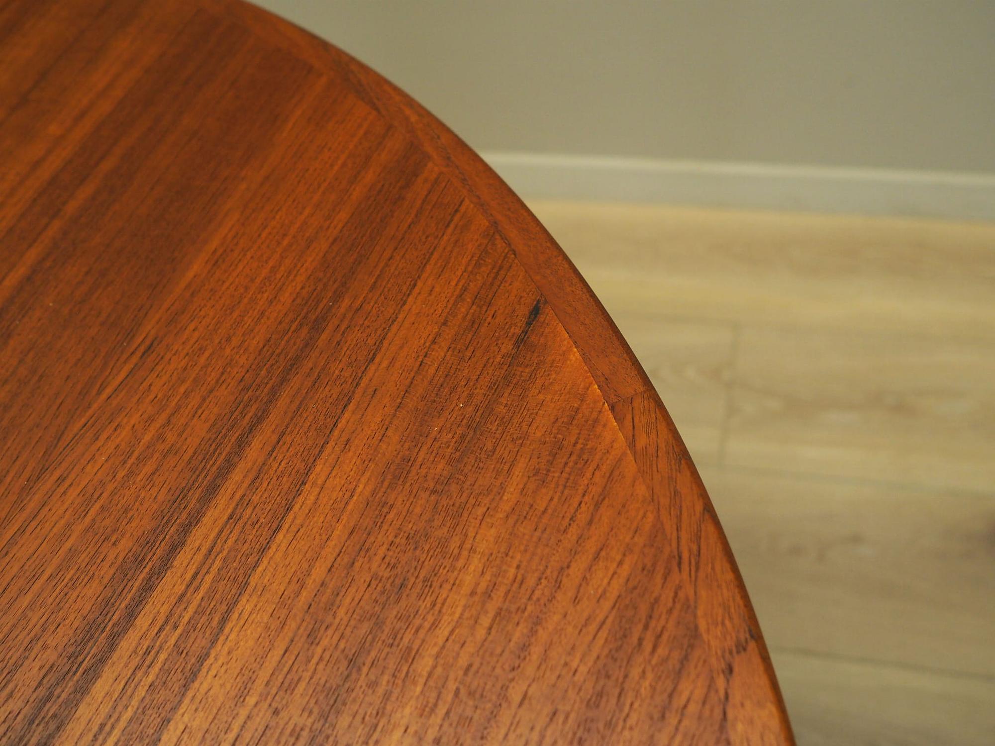 Tavolo da pranzo in teak anni '60 122 cm 8