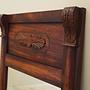 Mirror with wooden frame 1970s 9